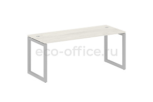 Стол письменный METAL SYSTEM QUATTRO 5x5 50БО.СП-5 Дуб Наварра / Серый металл фото