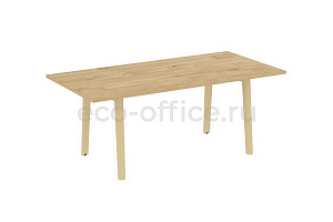 Стол переговорный ONIX WOOD DIRECT OW.PRG-19 Тиквуд Светлый / Дуб Светлый фото