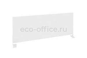 Экран боковой (ЛДСП) ONIX O.EKR-98 Белый Бриллиант / Белый металл фото