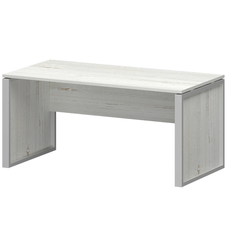 стол руководителя protech нтм-160 сосна винтер/металлик фото