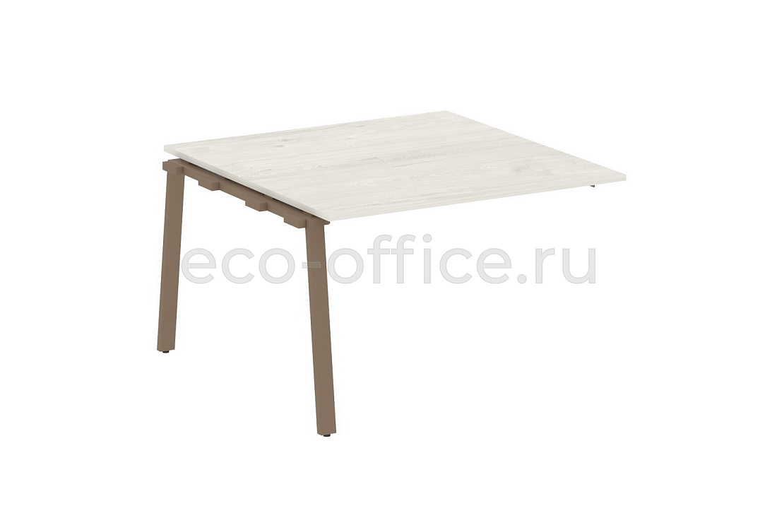 Проходной наборный элемент переговорного стола METAL SYSTEM STYLE БА.ППРГ-2 Дуб Наварра / Мокко металл  стоимость