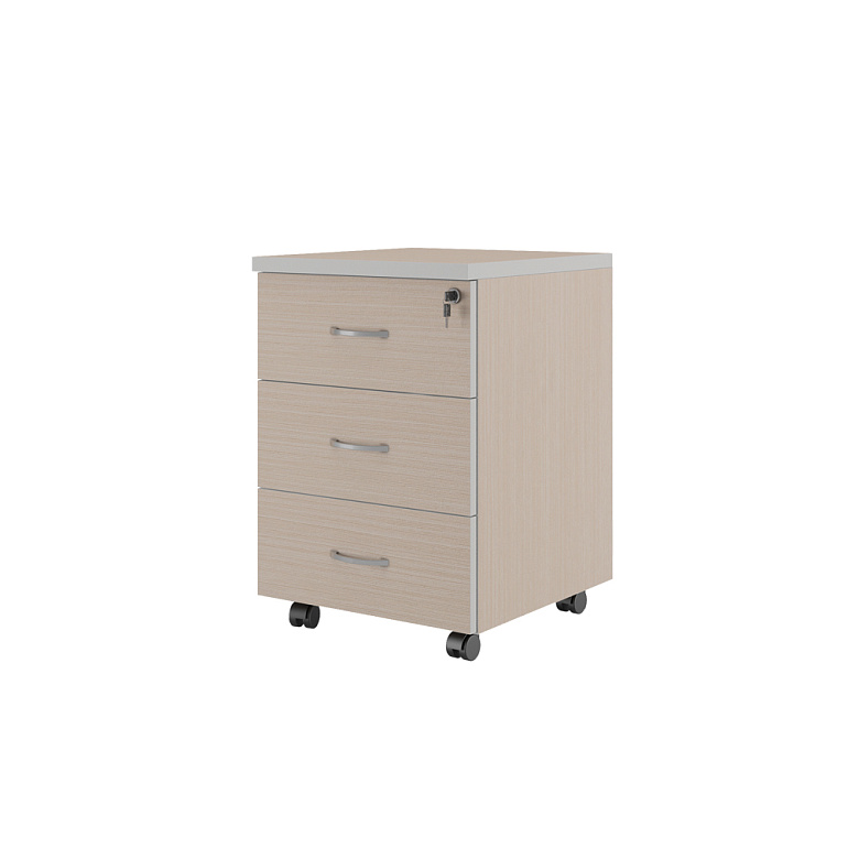 тумба подкатная с 3 ящиками zoom zom27530302 фото