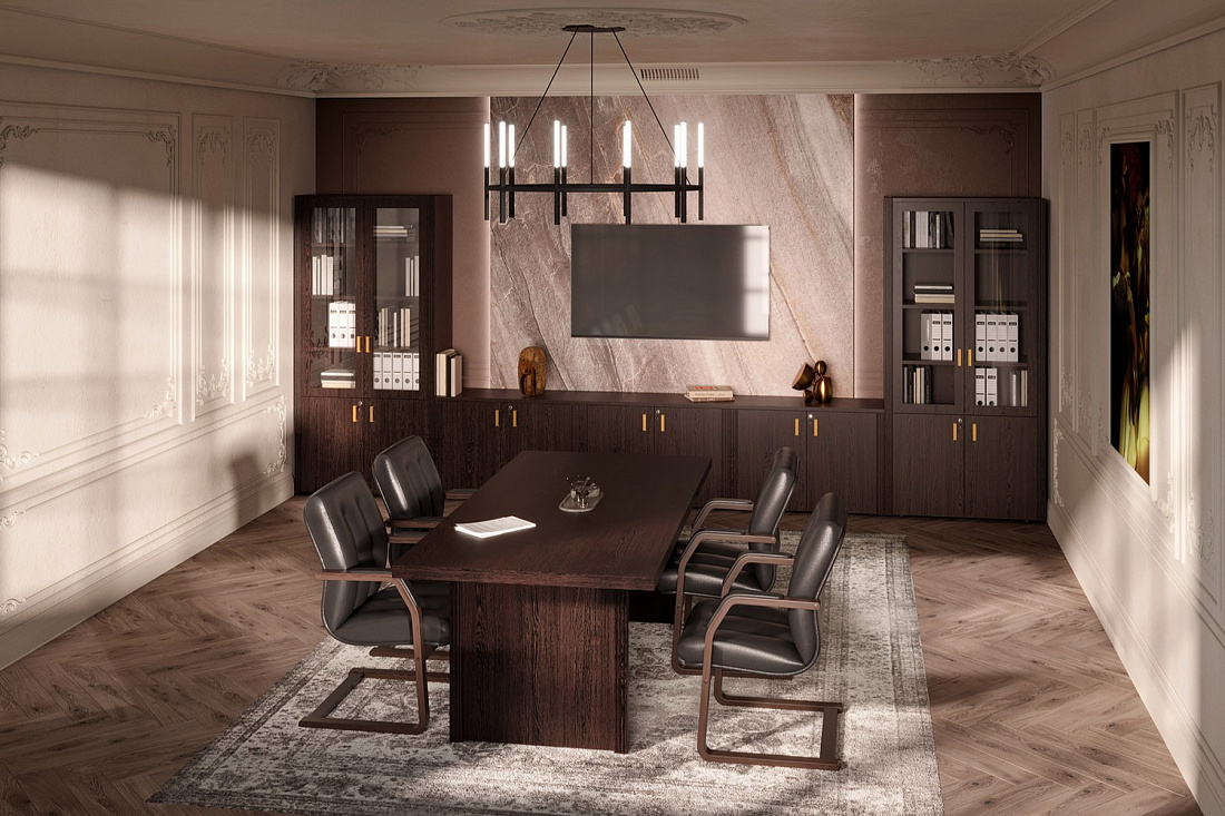 кабинет руководителя monza венге фото