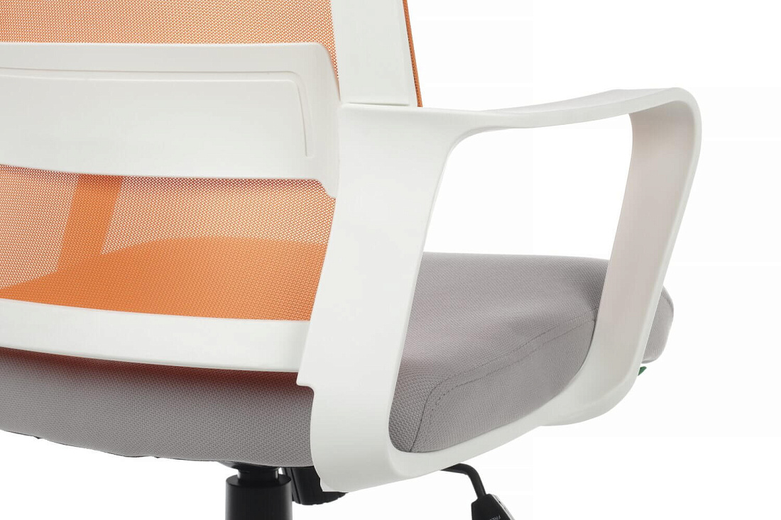 кресло rv chair mint 1029mw оранжевая сетка / серая ткань фото