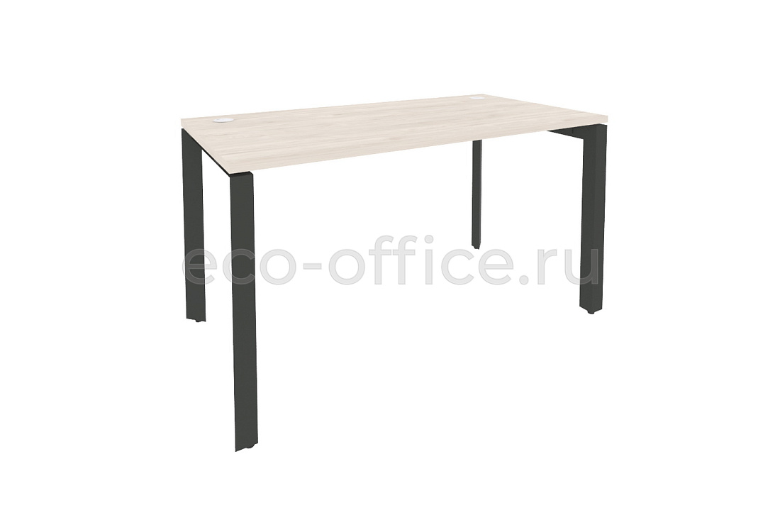 Стол рабочий на П-образном м/к ONIX O.MP-SP-3.7 Денвер Светлый / Антрацит металл купить в Москве
