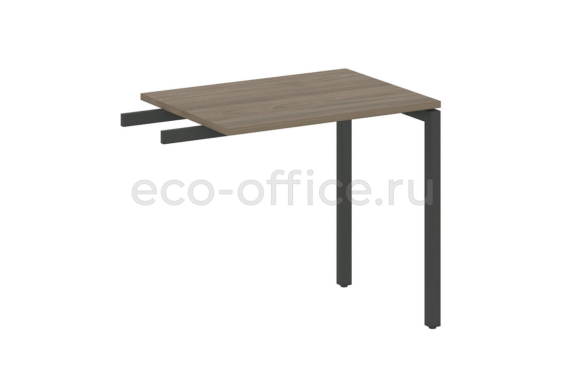Приставной элемент на П-образном м/к METAL SYSTEM QUATTRO 4x4 40БП.ПР-2 Вяз Благородный / Антрацит металл   стоимость