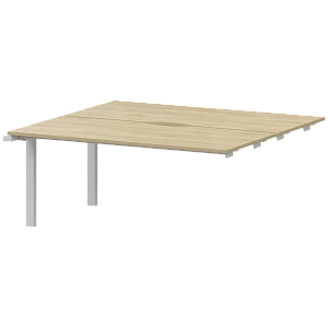 Модуль двойной на металлокаркасе Protech НТМП.ПО.Б2-160Э Баттл Рок/Белый фото