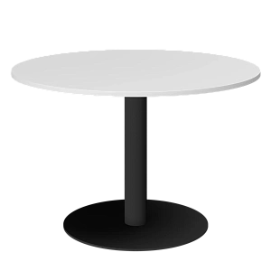 Стол круглый Protech АМ-Д120 Белый/Антрацит фото