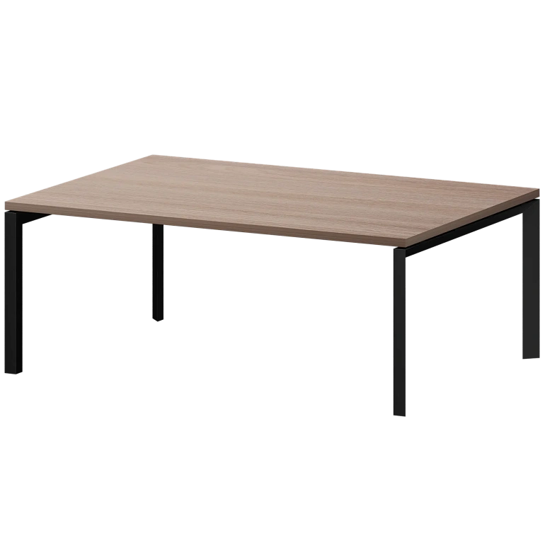 стол переговорный на металлокаркасе protech ктм-20.14.38 темный шимо фото