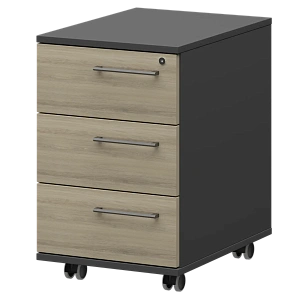 Тумба мобильная/подвесная левая Protech KZT-61L Кронберг/Графит фото