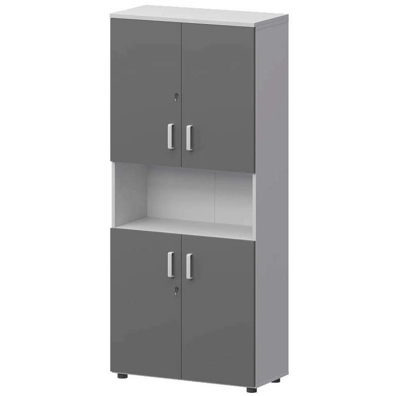 шкаф protech смш-58д4 тип1 белый/графит фото