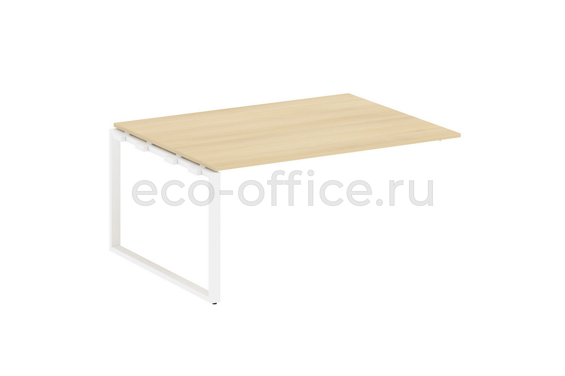 Проходной наборный элемент переговорного стола METAL SYSTEM STYLE БО.ППРГ-4 Акация Лорка / Белый металл  стоимость