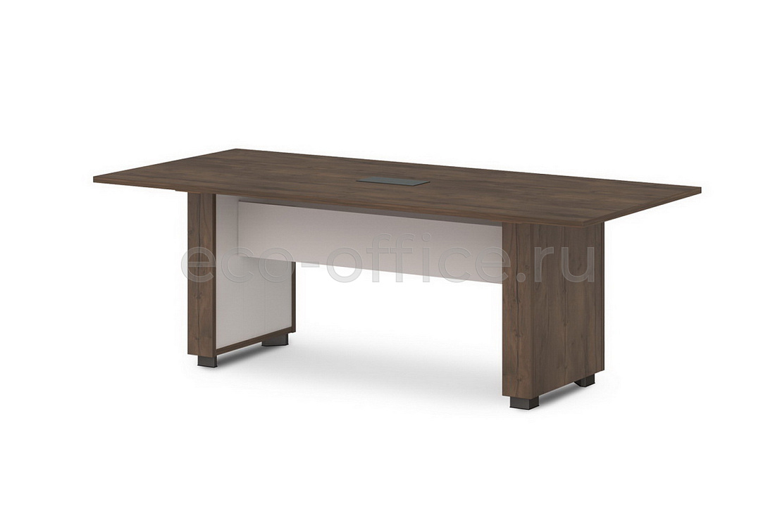 Стол для переговоров LAVANA T-100 Таксония Тёмная / Бежевый песок  стоимость