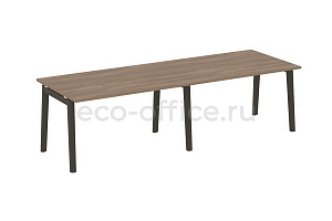 Стол переговорный (2 столешницы) ONIX WOOD OW.PRG-2.3 Дуб Аризона / Дуб Тёмный фото