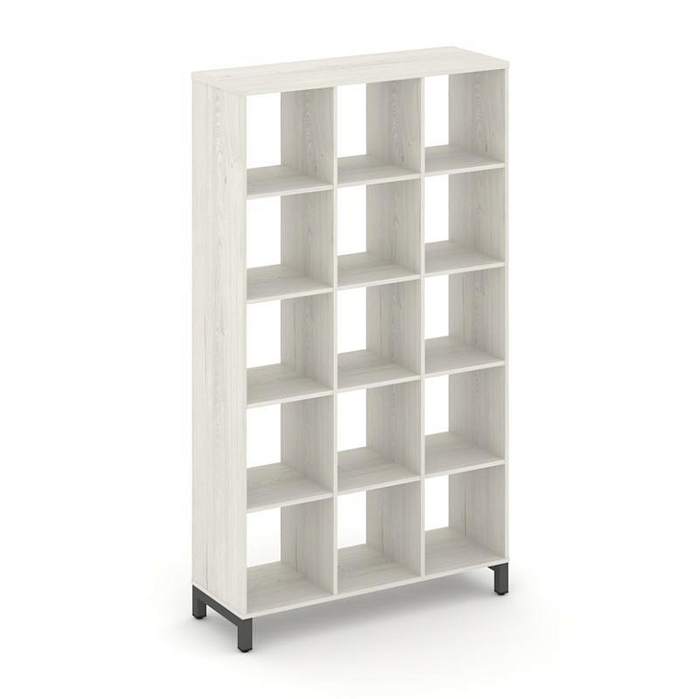 каркас стеллажа 5 яр. style project sn.ks-530 дуб наварра/металл антрацит фото