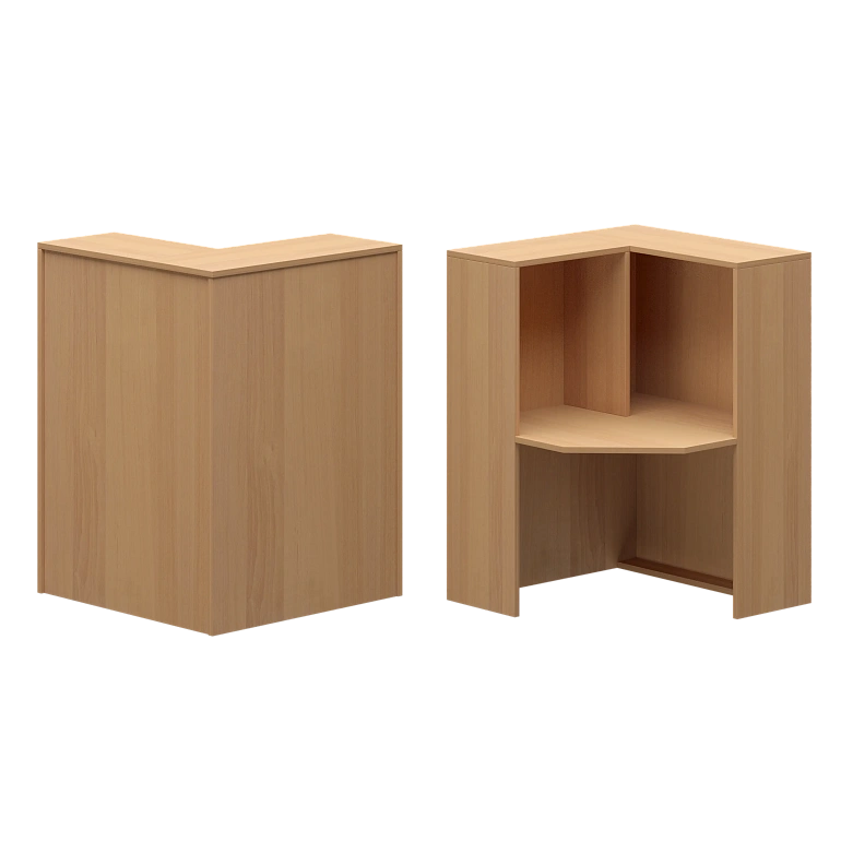 стойка угловая левая protech а-555 ольха фото