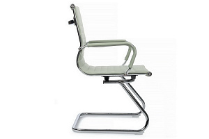 Конференц-кресло RV Chair HUGO 6002-3E Зелёная экокожа фото