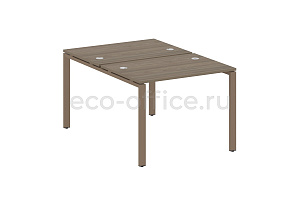 Рабочая станция METAL SYSTEM STYLE БП.РАС-СП-2.1 Вяз Благородный / Мокко металл фото