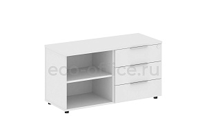 Тумба сервисная METAL SYSTEM STYLE Б.ТС-2 Белый фото