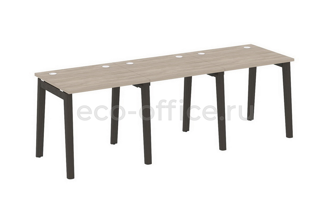 Рабочая станция на 3 рабочих места ONIX WOOD OW.RS-3.0.7 Дуб Аттик / Дуб Тёмный  стоимость