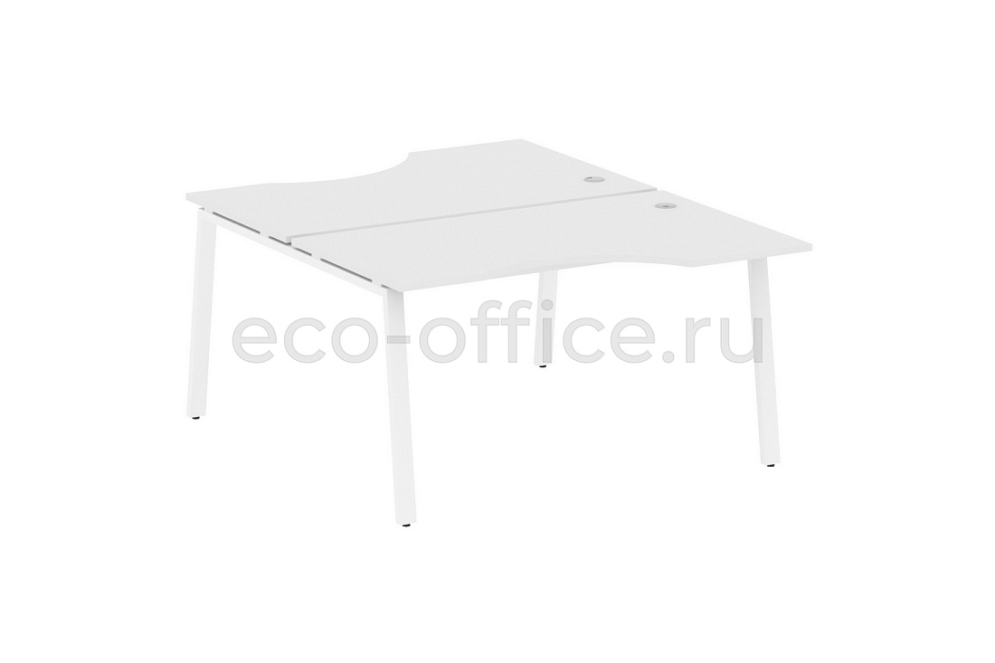 Рабочая станция криволинейная METAL SYSTEM STYLE БА.РАС-СА-2.2 Белый / Белый металл  стоимость