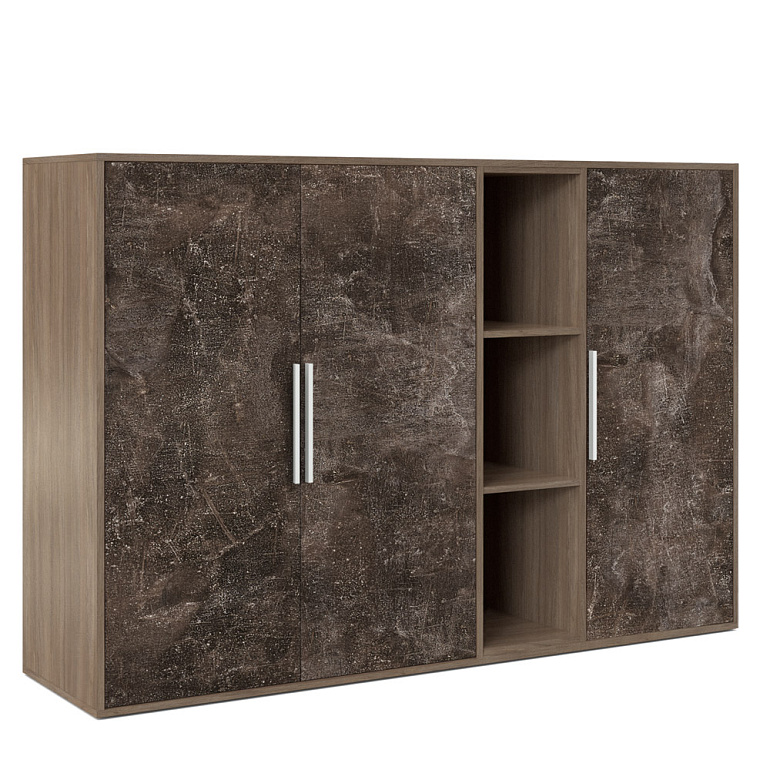 шкаф средний 3 створки, с нишей b-tone btn36152242 фото