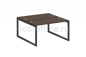 Рабочая станция METAL SYSTEM QUATTRO 5x5 50БО.РАС-СП-2.3 Венге Цаво / Антрацит металл фото