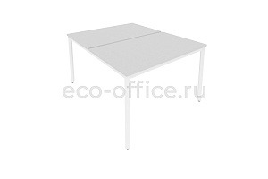 Рабочая станция на металлокаркасе SLIM SYSTEM С.СП-4.3 Серый / Белый металл фото