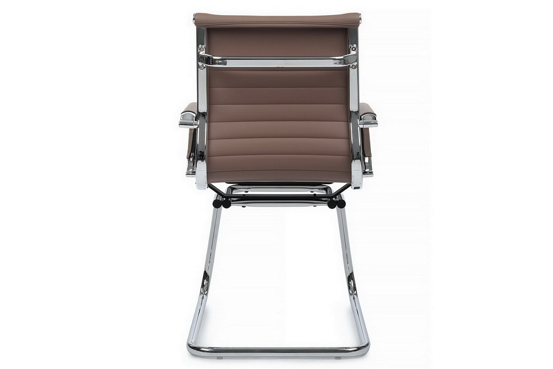 Конференц-кресло RV Chair HUGO 6002-3E Коричневая экокожа  стоимость