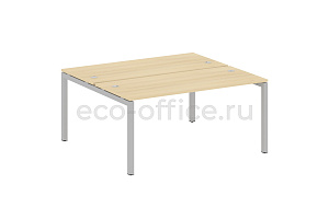 Рабочая станция METAL SYSTEM QUATTRO 5x5 50БП.РАС-СП-2.4 Акация Лорка / Серый металл фото