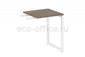 Приставной элемент на О-образном м/к METAL SYSTEM QUATTRO 4x4 40БО.ПР-1 Вяз Благородный / Белый металл фото