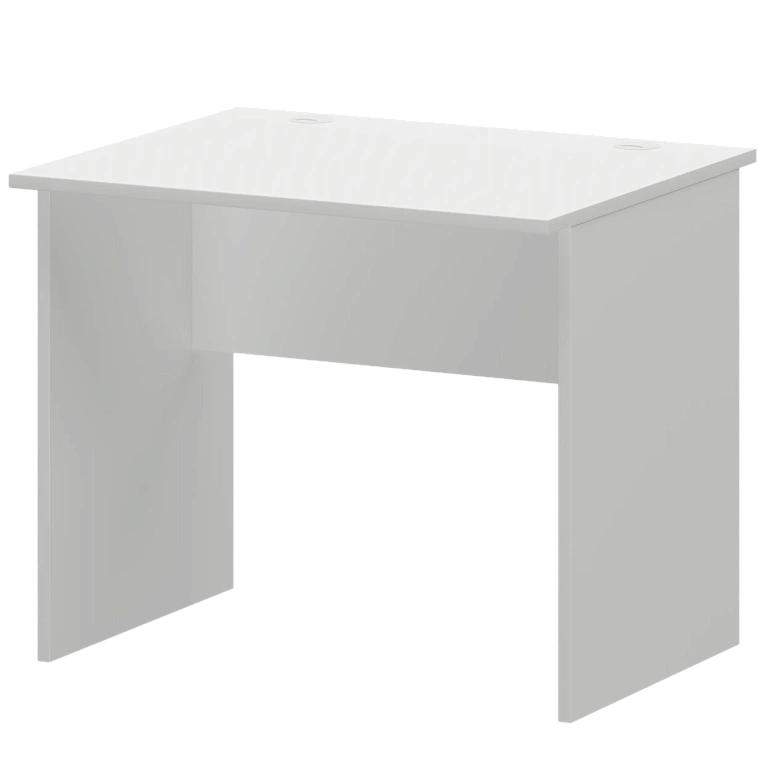 стол с левым и правым кабель каналом protech а-001.к белый фото