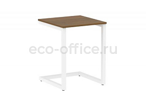 Стол на металлокаркасе HomeOffice VR.SP-2-58 Орех Гварнери / Белый металл фото