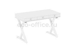Стол на металлокаркасе HomeOffice VR.SP-1-118.M Белый Бриллиант / Белый металл фото