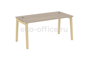 Стол рабочий руководителя ONIX WOOD DIRECT OW.SRR-4.8 Дуб Аттик / Дуб Светлый фото