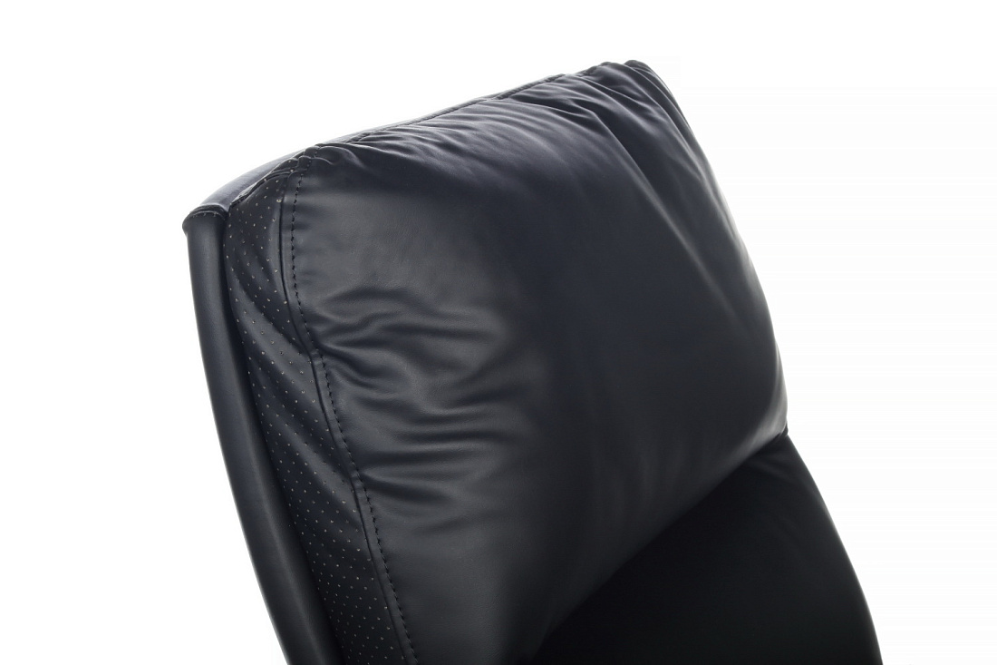конференц-кресло rv chair leon-sf d916 чёрная экокожа фото