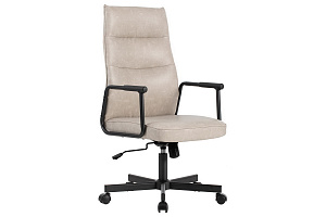 Кресло RVChair STEN W-263H Светло-серая экокожа фото