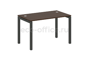Стол письменный METAL SYSTEM QUATTRO 5x5 50БП.СП-2 Венге Цаво / Антрацит металл фото