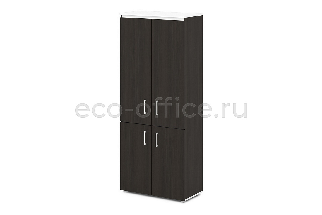 Шкаф для документов закрытый SENTIDA S-602 Белый / Дуб Честерфилд  стоимость