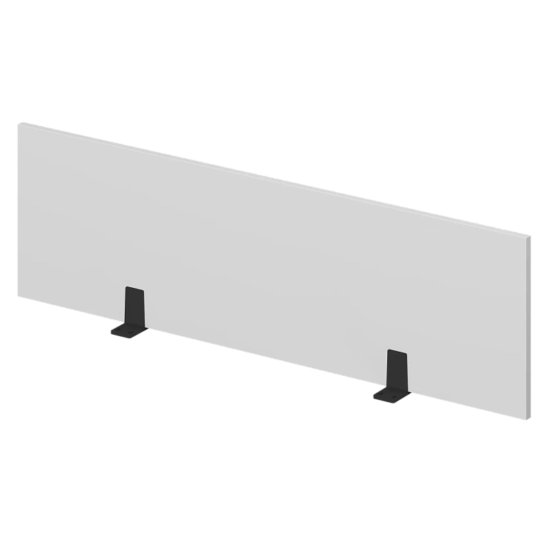 экран для одиночного стола protech смэ18-12 белый/антрацит фото