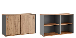 Тумба с раздвижными фасадами Tess TES38134624 фото