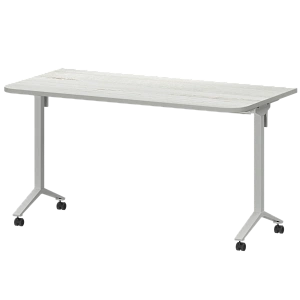 Стол мобильный складной радиусный Protech МБ25-140.70Р Сосна винтер/Белый фото