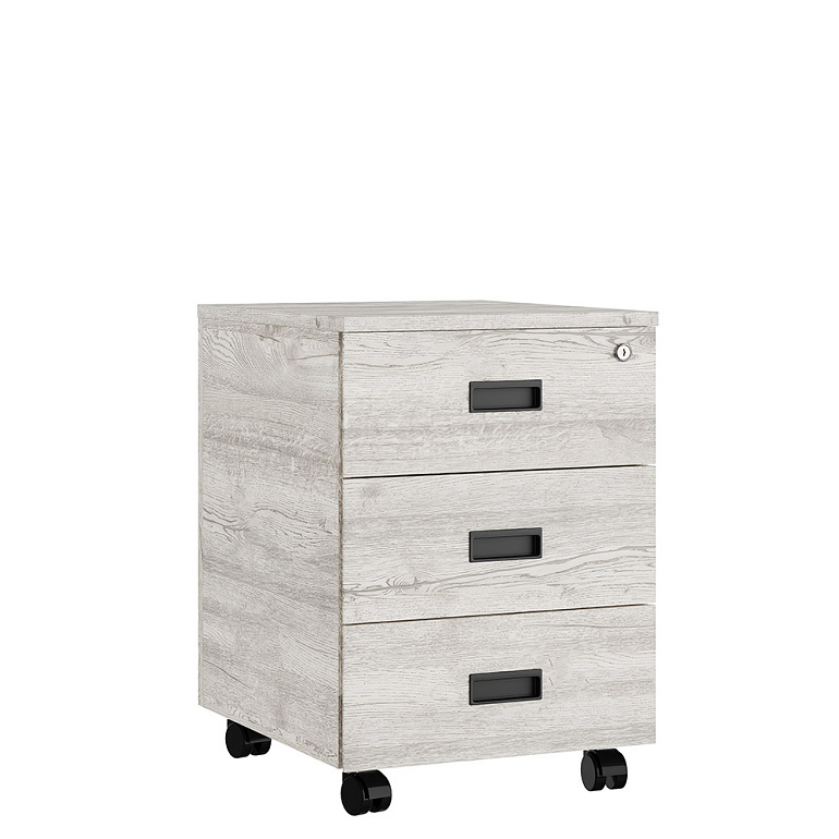 тумба подкатная с 3 ящиками liverpool lvp19030301 фото