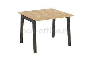 Стол переговорный (1 столешница) ONIX WOOD OW.PRG-1.1 Тиквуд Светлый / Дуб Тёмный фото
