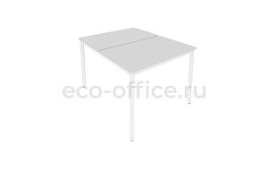 Рабочая станция на металлокаркасе SLIM SYSTEM С.СП-3.2 Серый / Белый металл фото