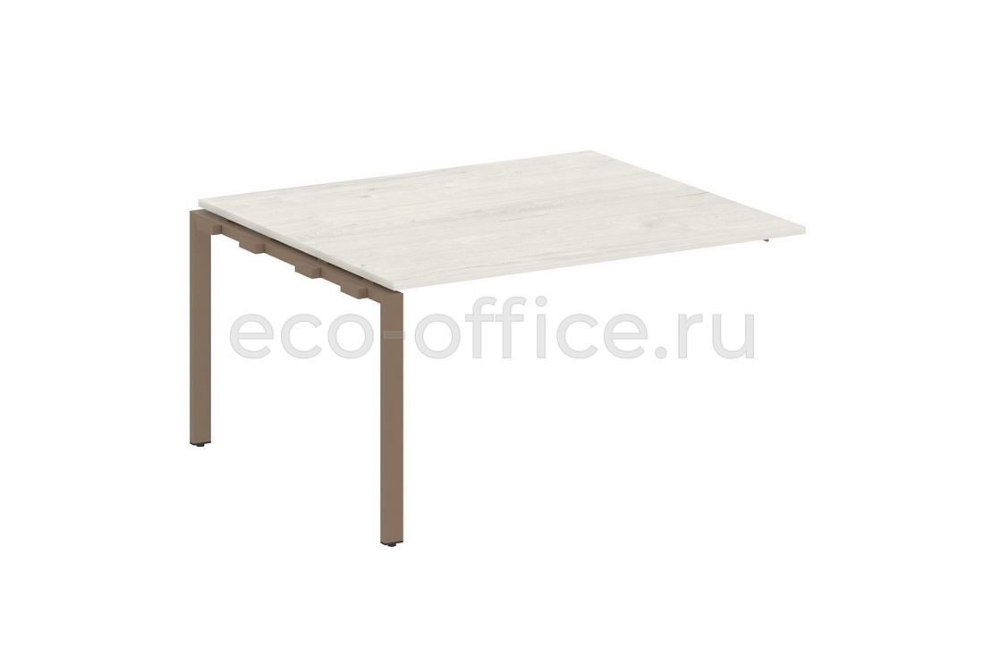 Проходной наборный элемент переговорного стола METAL SYSTEM STYLE БП.ППРГ-3 Дуб Наварра / Мокко металл  стоимость