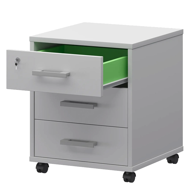 тумба подкатная protech атл-03 белый фото