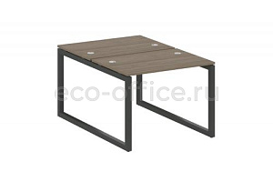 Рабочая станция METAL SYSTEM QUATTRO 5x5 50БО.РАС-СП-2.1 Вяз Благородный / Антрацит металл фото