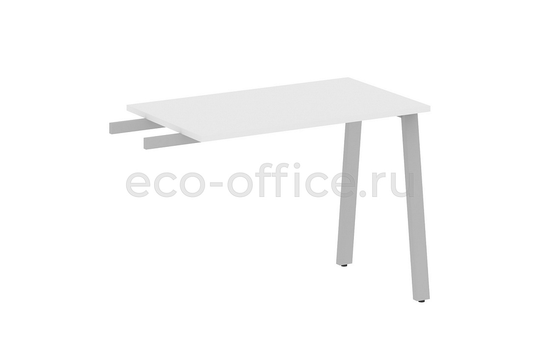 Приставной элемент на А-образном м/к METAL SYSTEM STYLE БА.ПР-3 Белый / Серый металл  стоимость