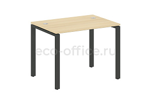 Стол письменный METAL SYSTEM STYLE БП.СП-1 Акация Лорка / Антрацит металл фото